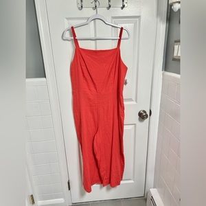 Coral Jumpsuit XL NWT